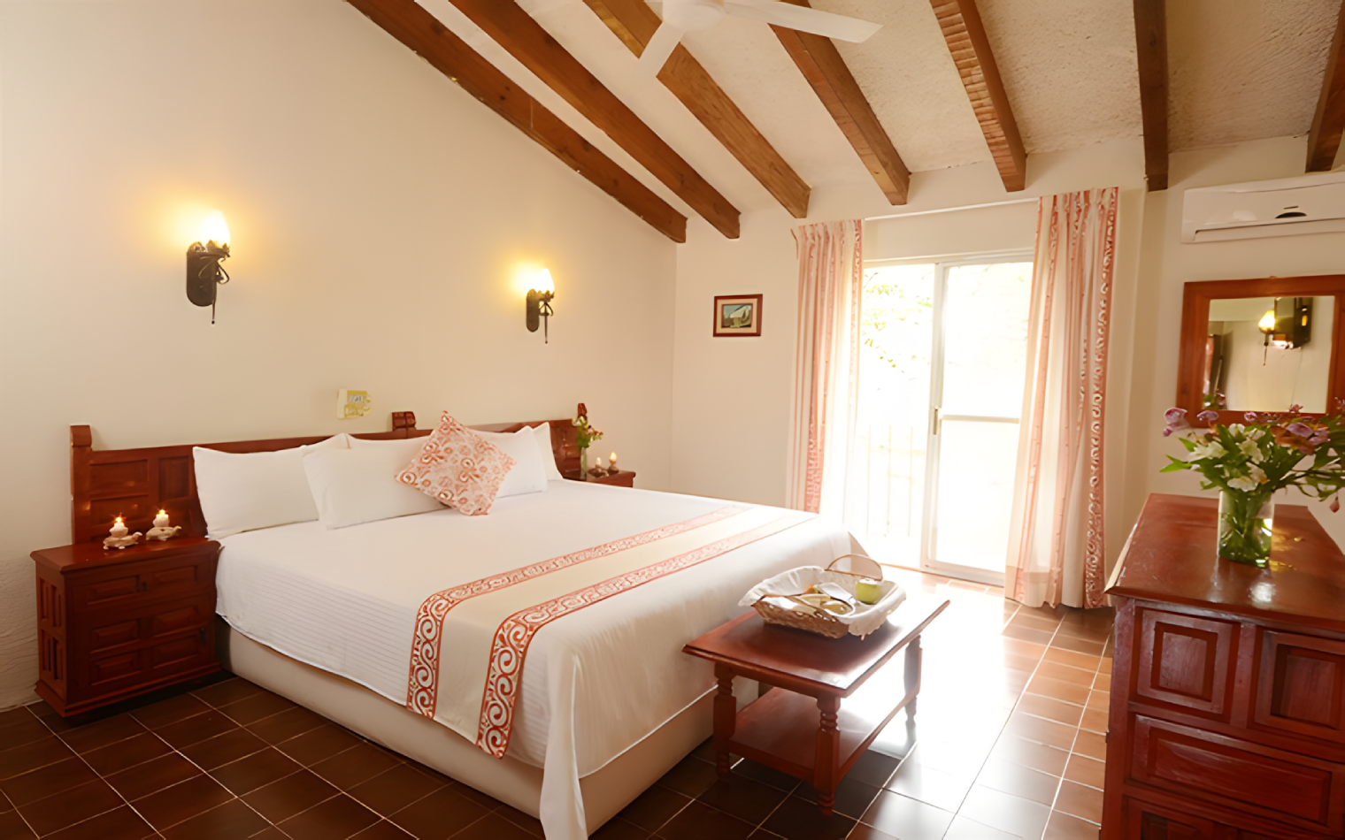 Habitacion King con Terraza - Hotel Hacienda Conca