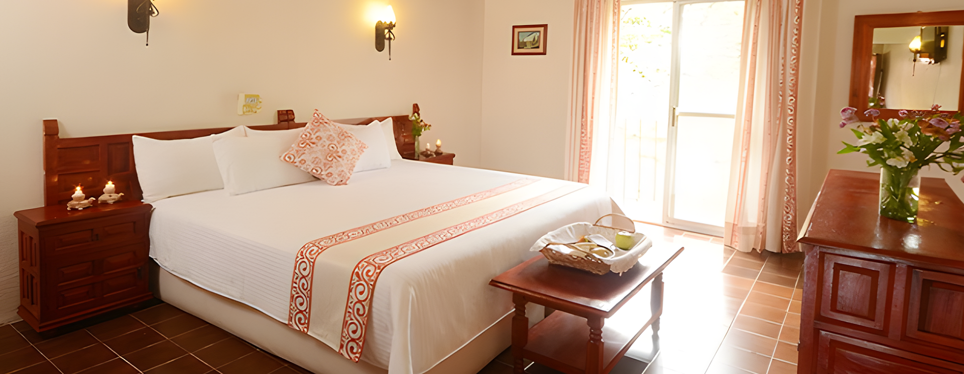 Habitacion King con Terraza - Hotel Hacienda Conca